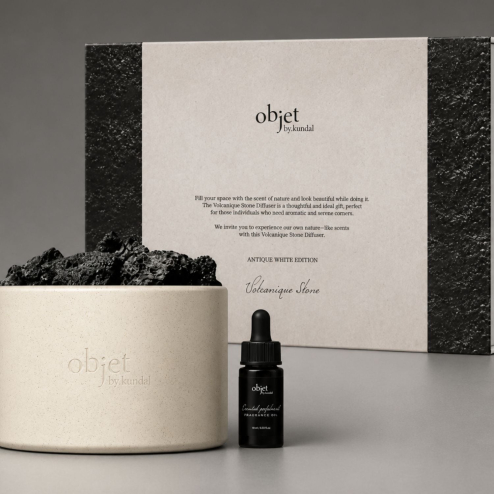 Аромадифузор для дому з вулканічним камінням KUNDAL Volcanique Stone Diffuser Oriental Patchouli