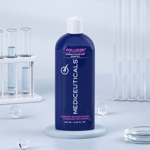 Шампунь для жінок MEDICEUTICALS Folligen проти випадіння та стоншення волосся 250ml