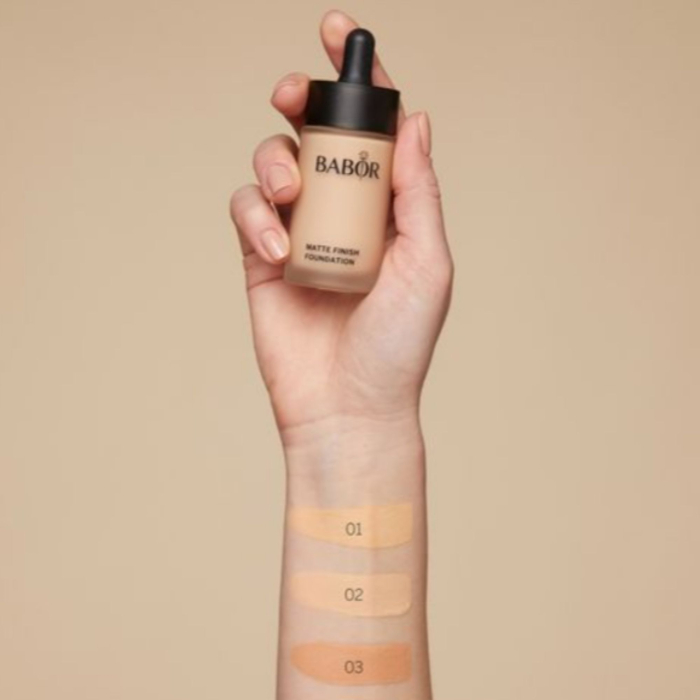 Матирующий тональный крем BABOR Matte Finish Foundation 02 ivory 30ml