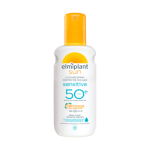 Сонцезахисний лосьйон-спрей для тіла ELMIPLANT Spray lotion protectie solar SENSITIVE SPF50 200 ml