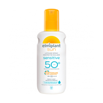 Сонцезахисний лосьйон-спрей для тіла ELMIPLANT Spray lotion protectie solar SENSITIVE SPF50 200 ml