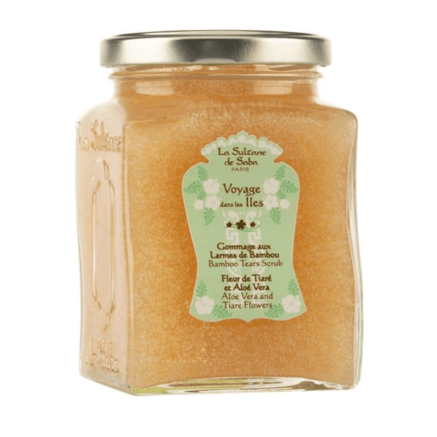 Скраб для тела LA SULTANE DE SABA Bamboo Tears Scrub Tiare Flowers and Aloe Vera 300 мл