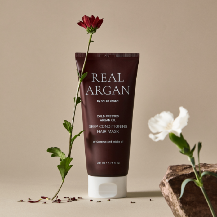 Аргановая маска для волос Rated Green REAL ARAGAN  200 мл