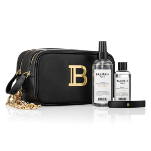 Набор для волос BALMAIN Toiletry Bag Black Gold