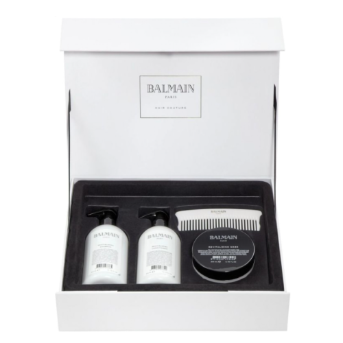 Набір для догляду за волоссям Balmain Revitalizing Care Set (шампунь, 300 мл + кондиціонер, 300 мл + маска, 200 мл + гребінь)