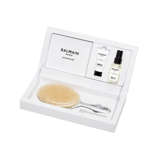 Набір для догляду за волоссям BALMAIN Silver Spa Brush