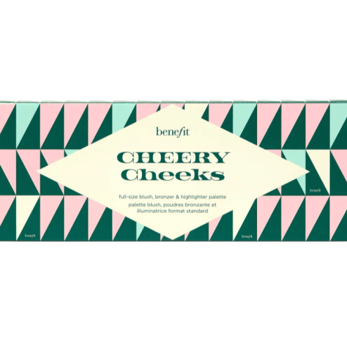 Палитра для лица BENEFIT Bronzer, Blusher & Highlighter Palette в оттенке: Cheery Cheeks