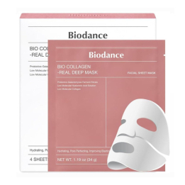 Набор масок для лица с коллагеном BIODANCE Bio Collagen Real Deep Mask 4шт.