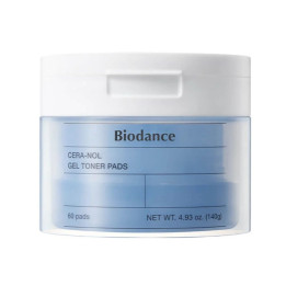 Увлажняющие гелевые тонер-пады для лица с керамидами BIODANCE Cera-nol Gel Toner Pads 60 шт