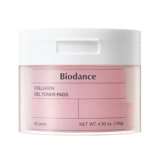 Увлажняющие тонер-пады для лица с коллагеном BIODANCE Collagen Gel Toner Pads 60pads