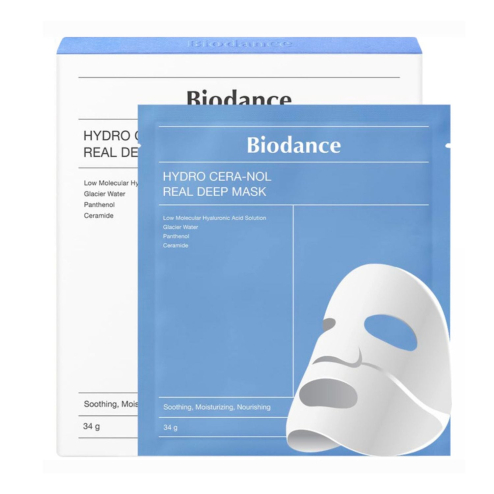 Набір відновлювальних масок BIODANCE Hydro Cera-Nol Real Deep Mask 34g