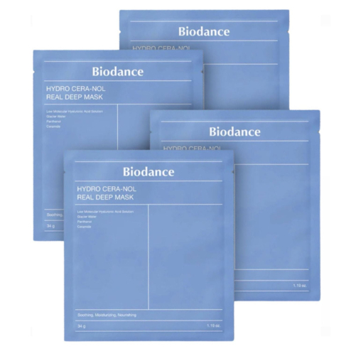Набір відновлювальних масок BIODANCE Hydro Cera-Nol Real Deep Mask 34g