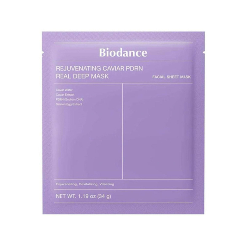Маска омолаживающая с комплексом икры и PDRN BIODANCE Rejuvenating Caviar PDRN Real Deep Mask