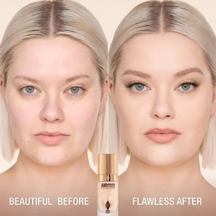 Тональна основа Charlotte Tilbury Airbrush Flawless Foundation у відтінку: 2 Neutral/Neutre