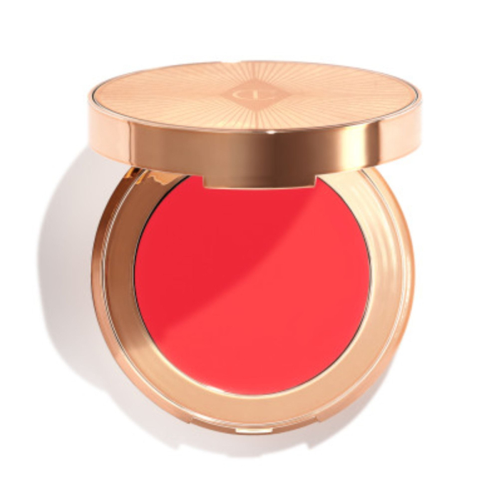 Рум'яна для обличчя CHARLOTTE TILBURY Beautiful Skin Lip & Cheek Glow у відтінку: sun-blushed glow Рум'яна для обличчя CHARLOTTE TILBURY Beautiful Skin Lip & Cheek Glow у відтінку: sun-blushed glow