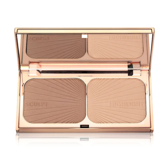 Палітра бронзер і хайлайтер CHARLOTTE TILBURY Filmstar Bronze & Glow 22.5g у відтінку: light medium
