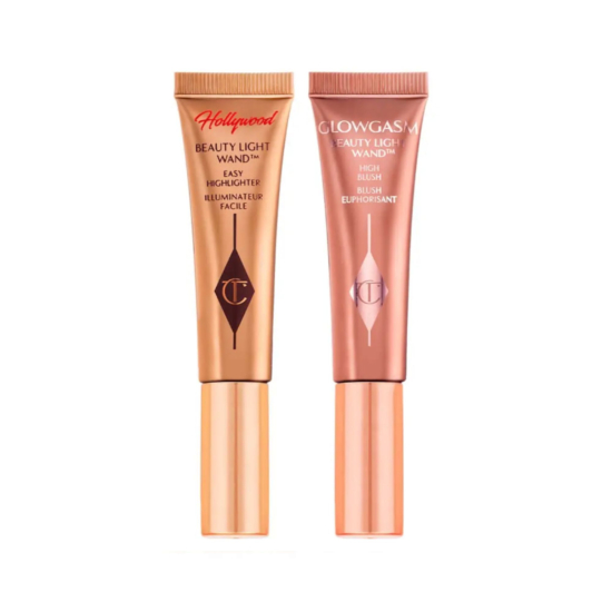 Хайлайтер + сияющие румяна CHARLOTTE TILBURY Hollywood Superstar Glow Kit 2 х 5 мл