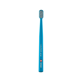 Зубная щетка CURAPROX 12460 VELVET, d- 0,08mm в оттенке: голубой+серый CS 12460-01