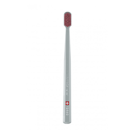 CURAPROX 12460 Зубная щетка "VELVET", d- 0,08mm в оттенке: серая+пурпурная щетка