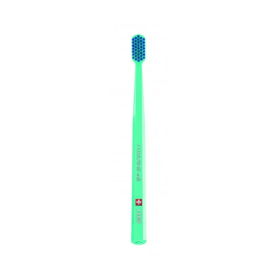  Зубна щітка CURAPROX 1560 "soft", d 0,15 мм у відтінку: Бірюзовий+Синій