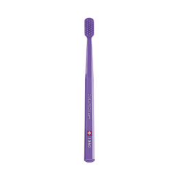 CURAPROX 1560 Зубная щетка "soft", d 0,15 мм в оттенке: фиолетовый+фиолетовая щетка