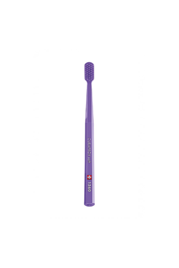 CURAPROX 1560 Зубна щітка "soft", d 0,15 мм у відтінку: фіолетовий+фіолетова щітка