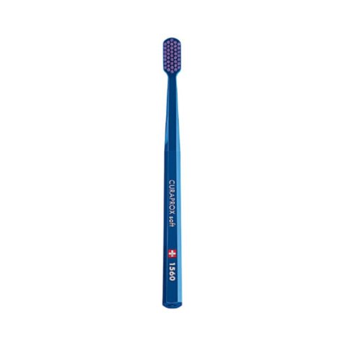 CURAPROX 1560 Зубна щітка soft, d 0,15 мм у відтінку: синій+фіолетовий CS 1560-04