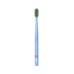 CURAPROX 5460 Зубная щетка "ultrasoft", d 0,10 мм в оттенке: голубая+салатовая щетка