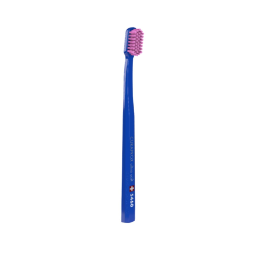 Зубна щітка CURAPROX 5460 ultrasoft, d 0,10 мм в оттенке: темно-синий-розовый CS5460-22