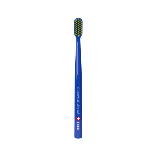 Зубна щітка CURAPROX 5460 "ultrasoft", d 0,10 мм у відтінку: Темно синій+Салатовий CS5460-23