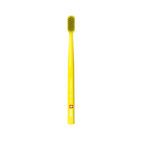 Зубна щітка CURAPROX 5460 ultrasoft, d 0,10 мм у відтінку: жовтий+жовтий CS5460-03