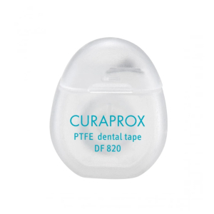 Нитка межзубная тефлоновая с хлоргексидином CURAPROX 5 м