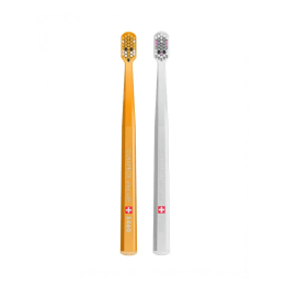 Набір зубних щіток Curaprox ultrasoft Duo fox and bunny edition d 0.10mm