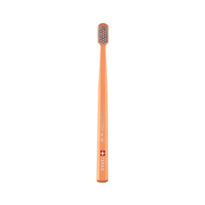 Зубна щітка CURAPROX 12460 VELVET, d- 0,08mm в оттенке: оранжевый+серый CS 12460-25