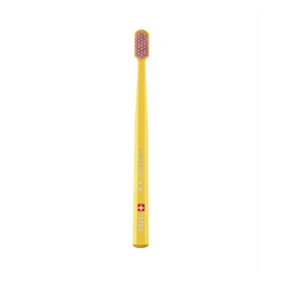 Зубна щітка CURAPROX 12460 VELVET, d- 0,08mm у відтінку: жовтий-рожевий CS 12460-14