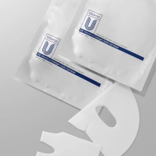 Гідрогелева маска подвійної дії CU SKIN Vitamin U Collagen Hydro Gel Mask 34g