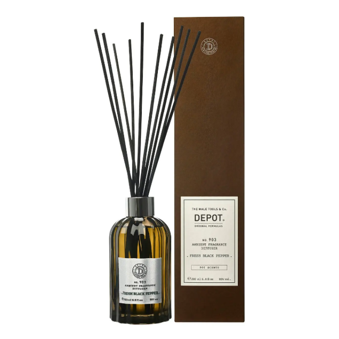 Аромадифузор "Свіжий чорний перець" DEPOT Nо. 903 AMBIENT FRAGRANCE DIFFUSER fresh black pepper 200 ml