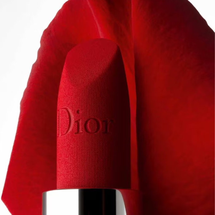 Набір футляр DIOR Rouge Dior duo collection set 999 lipstick & 000 lip balm