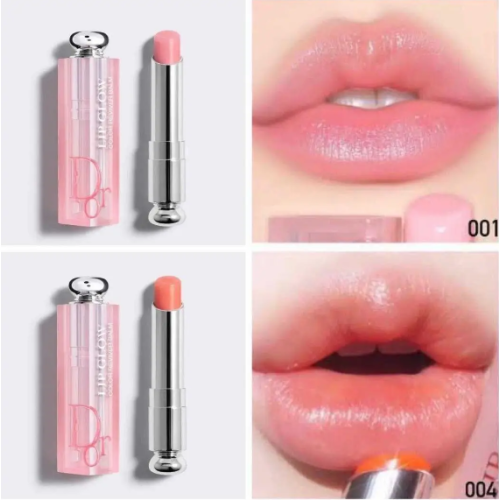 Набір бальзамів для губ DIOR Addict Duo Lip Color Reviver Balm 001 Pink 004 Coral 2x3,2g