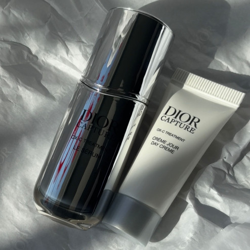 Косметичка мешочек DIOR Capture ox-c treatment (serum 10ml, day creme 5ml)