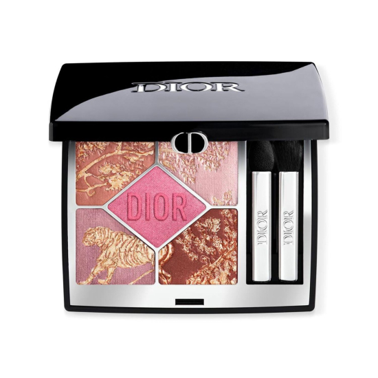 Тени для глаз DIOR Diorshow 5 Couleurs Couture Dressing de farbs 7g в оттенке: 974 pink riviera