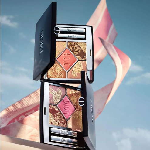 Тіні для очей DIOR Diorshow 5 Couleurs Couture Dressing de farbs 7g у відтінку: 974 pink riviera
