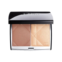 Палитра из румян и хайлайтера DIOR Rouge Blush Colour & Glow 8g в оттенке: 100