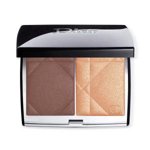 Палітра з румян та хайлайтера DIOR Rouge Blush Colour & Glow 8g у відтінку: 200