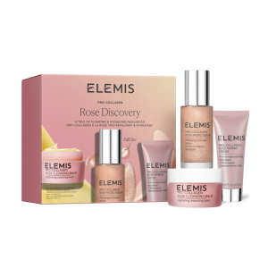 Набор Трио фаворитов для наполнения и увлажнения кожи с Розой ELEMIS All About Rose Discover