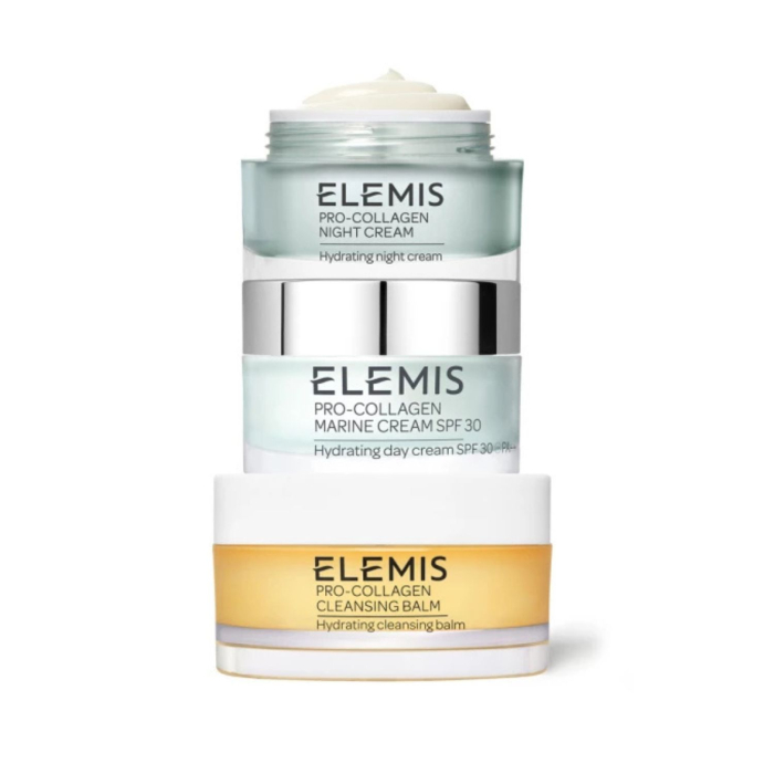 Набір для обличчя Тріо Героїв Про Колаген ELEMIS Pro Collagen Skіn Health Heroes 50g х30ml х30ml