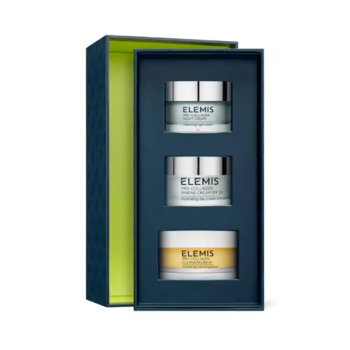 Набір для обличчя Тріо Героїв Про Колаген ELEMIS Pro Collagen Skіn Health Heroes 50g х30ml х30ml