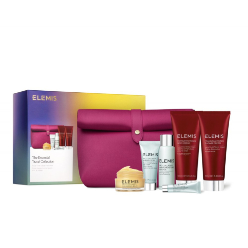 Колекція Фаворитів для обличчя та тіла у люкс косметичці ELEMIS The Essential Travel Collection