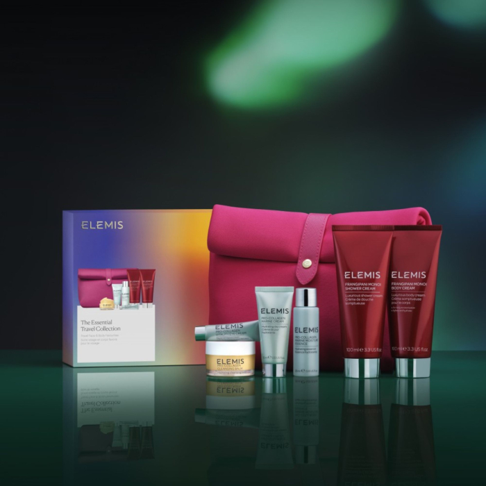 Колекція Фаворитів для обличчя та тіла у люкс косметичці ELEMIS The Essential Travel Collection