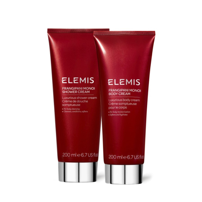 Набір Розкішний дует для тіла Франжипані ELEMIS The Frangipani Pairing Luxurious Shower Body Set